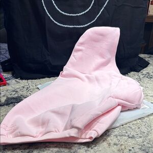 Soft Pink Dog Hoodie